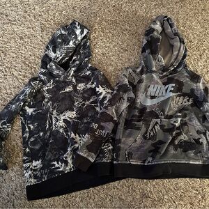 Nike boys hooded sweatshirts size 7